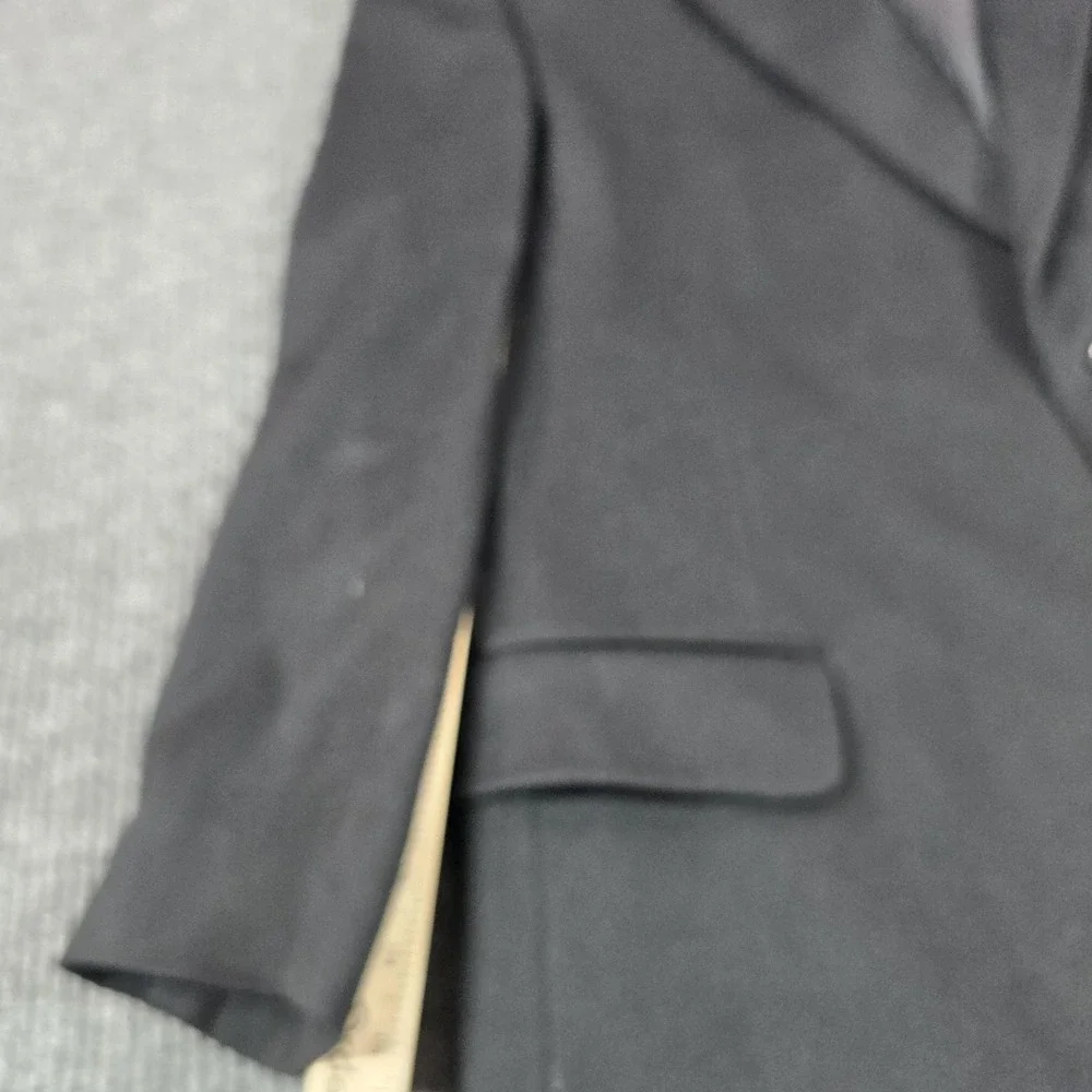 Jos. A. Bank Gordon Blazer‎ Mens 44 Black Cashmere Lined Single-Breasted Coat